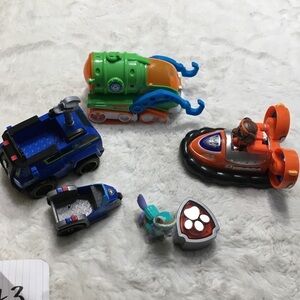 Paw Patrol multiple vehicle lot